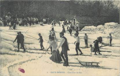 CPA LUGE / Eaux Bonnes, concours de ski