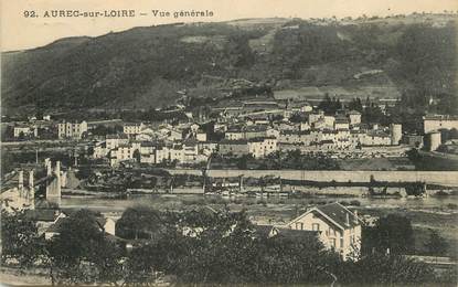 / CPA FRANCE 43 "Aurec sur Loire, vue générale"