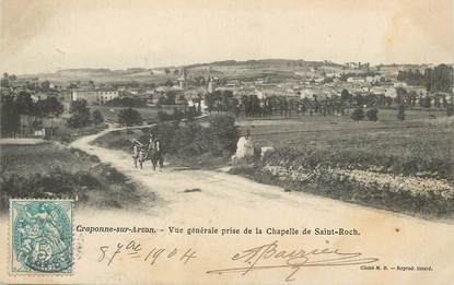 / CPA FRANCE 43 "Craponne sur Arzon, vue générale prise de la chapelle de Saint Roch"