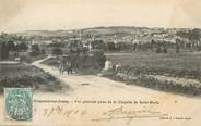 43 Haute Loire / CPA FRANCE 43 "Craponne sur Arzon, vue générale prise de la chapelle de Saint Roch"