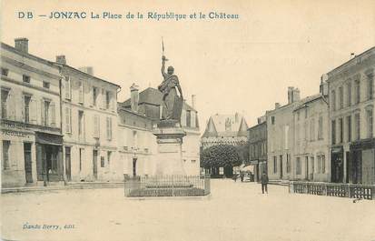 CPA FRANCE 17 "Jonzac, place de la République"