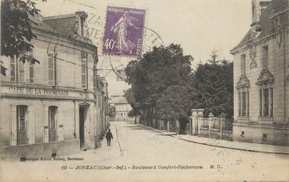 CPA FRANCE 17 "Jonzac, bld Denfert Rochereau"