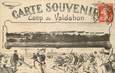 CPA FRANCE 25 "Camp de Valdahon, carte souvenir"