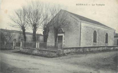 CPA FRANCE 17 "Mornac, le temple"