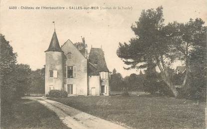 CPA FRANCE 17 "Salles sur Mer, chateau de l'Herbaudière"