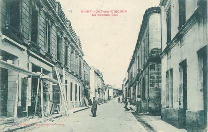 CPA FRANCE 17 "Saint Fort sur Gironde"