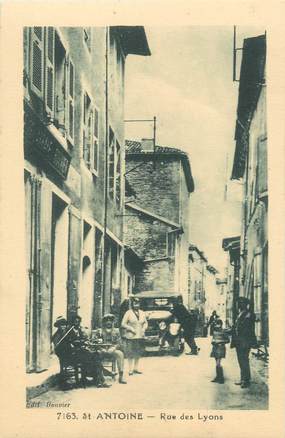 CPA FRANCE 17 "Saint Antoine, rue des Lyons"