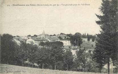 / CPA FRANCE 43 "Montfaucon en Velay, vue générale"