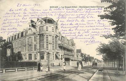 CPA FRANCE 17 "Royan, le grand Hotel, bld Saint Georges"