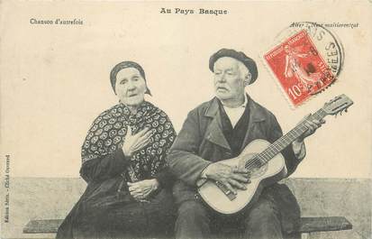 CPA FRANCE 64 "Au pays basque"