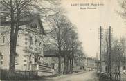 43 Haute Loire / CPA FRANCE 43 "Saint Didier, route Nationale"