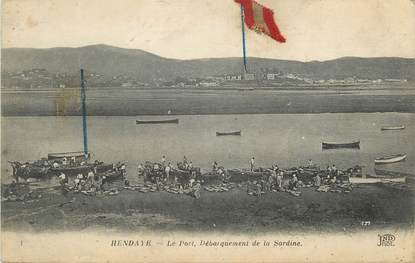 CPA FRANCE 64 "Hendaye, le port"