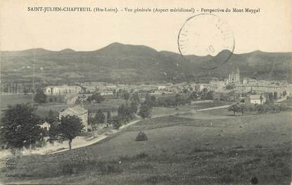 / CPA FRANCE 43 "Saint Julien Chapteuil, perspective du Mont Meygal"
