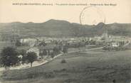 43 Haute Loire / CPA FRANCE 43 "Saint Julien Chapteuil, perspective du Mont Meygal"