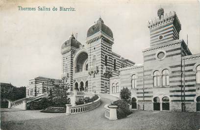 CPSM FRANCE 64 "Biarritz, les Thermes" / RELIEF