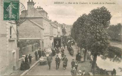 CPA FRANCE 27 " Bernay, rue de la Couture "