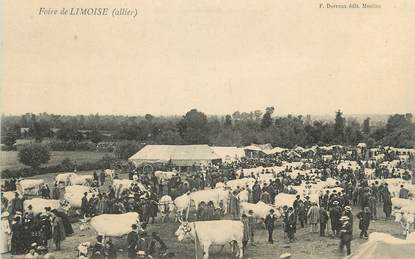 CPA FRANCE 03 " Limoise, foire "