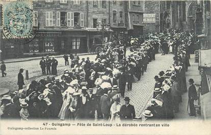 CPA FRANCE 22 " Guingamp, fête de Saint Loup "