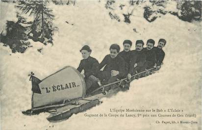 CPA FRANCE 01 " Gex, sport d'hiver "