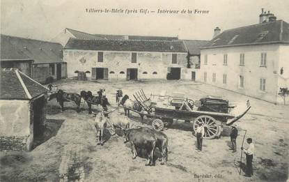 CPA FRANCE 91 " Villiers le Bâcle, ferme "