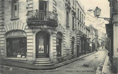 CPA FRANCE 17 " Jonzac, rue des Ballets "