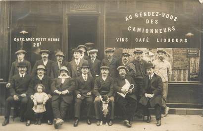 CPA FRANCE 92 " Clichy, café "