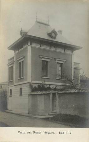 / CARTE PHOTO FRANCE 69 "Ecully, villa des roses, annexe"