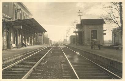 / CARTE PHOTO FRANCE 17 "Surgerès" / GARE