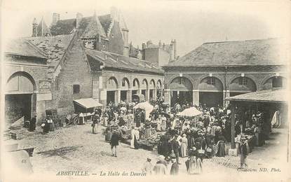 CPA FRANCE 80 "Abbeville, la Halle  des Denrées"