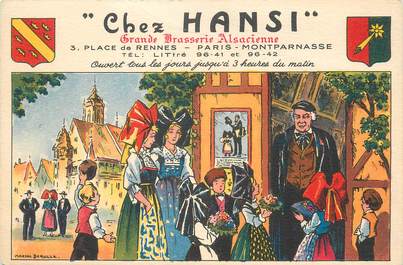 / CPSM FRANCE 75006 "Paris, Brasserie Chez Hansi"