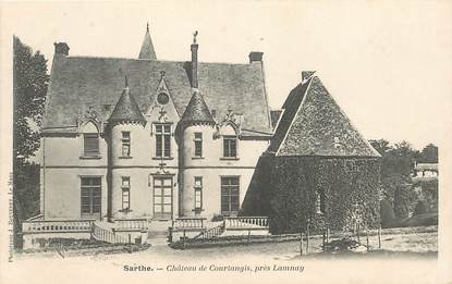 CPA FRANCE 72 "Chateau de Courtangis, près Lamnay"