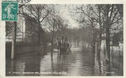 CPA FRANCE 91 "Juvisy, Inondations 1910"