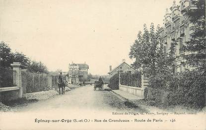 CPA FRANCE 91 "Epinay sur Orge, rue de Grandvaux"