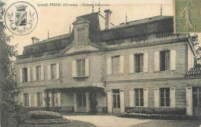 CPA FRANCE 33 "Pessac, Chateau Camponac"