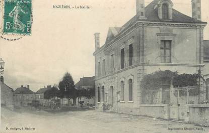 CPA FRANCE 37 "Mazières, la mairie"