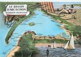 33 Gironde CPSM FRANCE 33 "Bassin d'Arcachon"