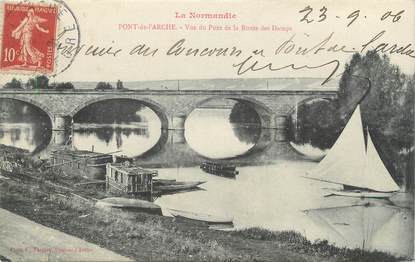 CPA FRANCE 27 "Pont de l'Arche"