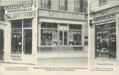 CPA FRANCE 69 "Lyon, magasin de sports"