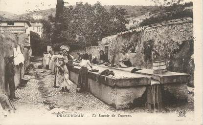 CPA FRANCE 83 "Draguignan, le lavoir de Capesse"