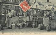 65 Haute PyrÉnÉe CPA FRANCE 65 "Cauterets, le marché au Lait"