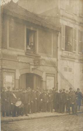 CARTE PHOTO FRANCE 93 "Pantin" / POMPIERS