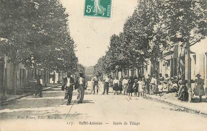 CPA FRANCE 13 "Saint Antoine, entrée du village"