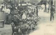 73 Savoie CPA FRANCE 73 "Aix les Bains, le marché aux fleurs"