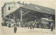 38 Isere CPA FRANCE 38 "La Côte Saint André, la hall un jour de marché"