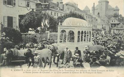 CPA FRANCE 74 "Annecy, Souvenir des Fêtes de la Translation"