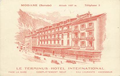 CPA FRANCE 73 "Modane, le Terminus Hotel"