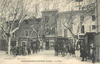 CPA FRANCE 13 "Chateaurenard de Provence, la place"