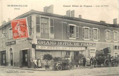 CPA FRANCE 38 "Saint Marcellin, Grand Hotel de France"