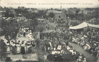 CPA FRANCE 13 "Mireille au vallon de Saint Clerc à Saint Rémy de Provence"