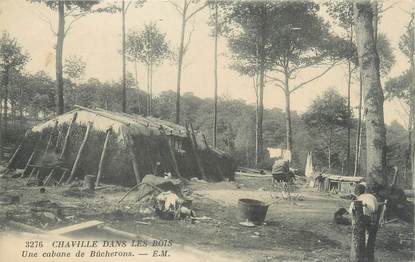 CPA FRANCE 92 "Cabane de bûcherons, Chaville"